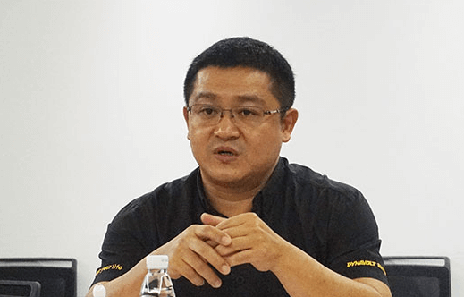 圖為猛獅科技董事長陳樂伍參與座談交流