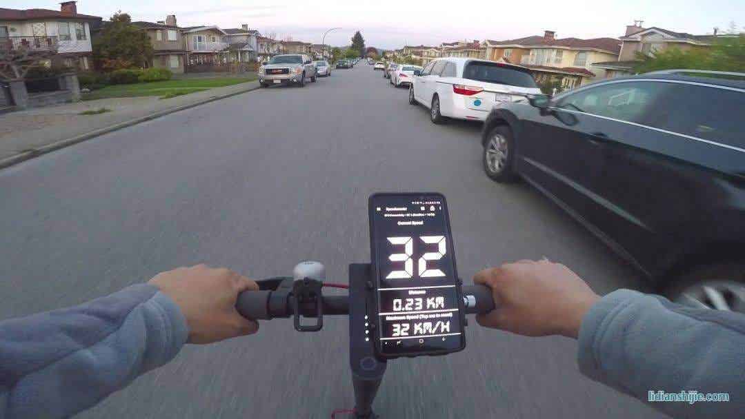 電動滑板車測速