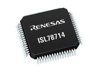 瑞薩電子 汽車BMS ISL78714 14芯鋰離子電池管理器