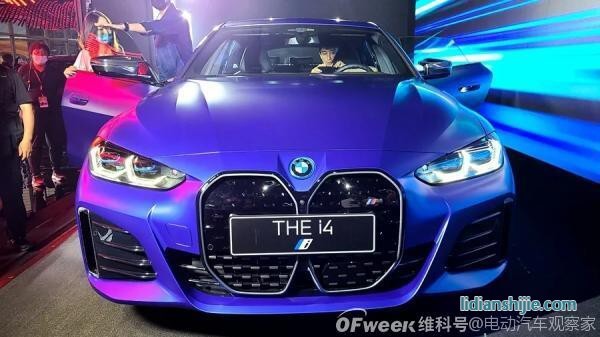 寶馬M系首次推出純電車型，BMW i4電動更運動