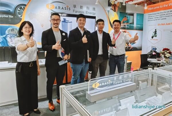 孚能科技展臺